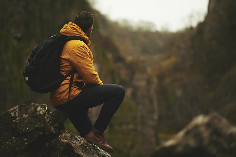 Hiking in Nature
